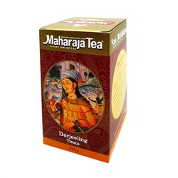MAHARAJIA TEA&amp;SWEETS Black tea Darjeeling Tiesta Чай черный Дарджилинг Тиста 100г