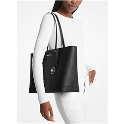 Jet Set Travel Large Saffiano Leather Tote Bag