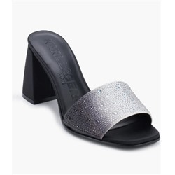 Pera Rhinestone Slide Sandal (Women) KARL LAGERFELD