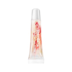 [SOLOMEYA] Блеск для губ увлажняющий КЛУБНИЧНЫЙ СМУЗИ Moisturizing Lip Gloss Strawberry Smoothie, 9 мл