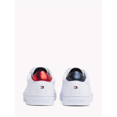 TOMMY HILFIGER LEATHER SNEAKER