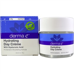 Derma E, Hydrating Day Cream, With Hyaluronic Acid, 2 oz (56 g)