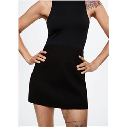 Minifalda cintura elástica -  Mujer | MANGO OUTLET Melilla