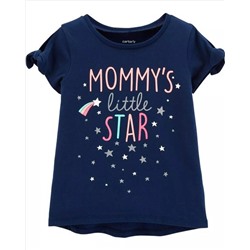 Mommy's Little Star Hi-Lo Tee