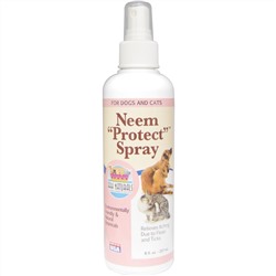 Ark Naturals, Защитный спрей Neem "Protect" Spray, для кошек и собак, 8 fl oz (237 мл)