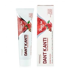 PATANJALI Dant Kanti Fresh Power Gel Toothpaste  Зубная паста-гель с аюрведическими травами 150г