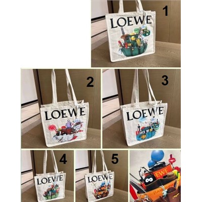 Классная холщевая сумка-шопер Loew*e