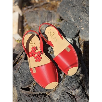 Ab.Zapatos 320 · Rojo+Pendientes flores PA3768 Rojo