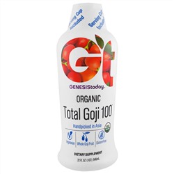 Genesis Today, Organic Total Goji 100, 946 мл