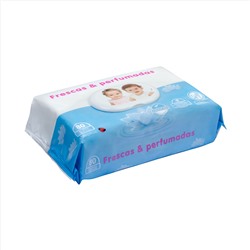 Детские влажные салфетки с запахом Deliplus Fresh & ароматизированные