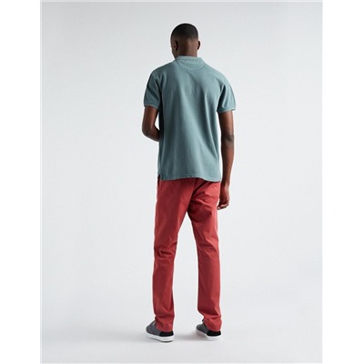 Slim Fit Chino Trousers, Men, Red