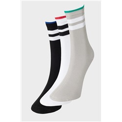 Wrangler 3'lü Yüksek Kesim Çorap Paketi W222590