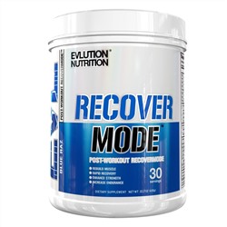 EVLution Nutrition, Recover Mode, Blue Raz, 22.2 oz (6.30 g)