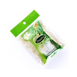 Спа-мыло в мочалке "Рисовое молочко" от Panatip 75 гр / Panatip rice milk Spa Herb Soap with Loofah Bag 75 G