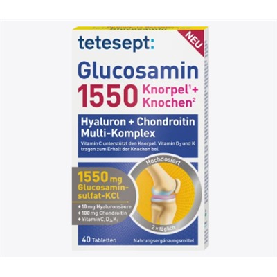 Glucosamin 1550 (40 Stück), 49,6 g