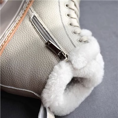 Женские зимние ботинки на шнуровке. Экспорт в РФ