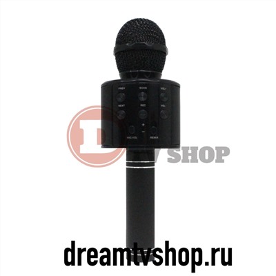 Беспроводной караоке-микрофон WS-858, код 107736