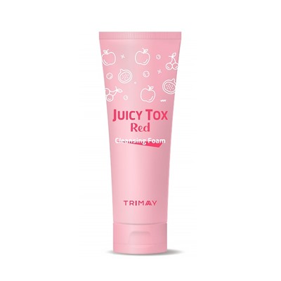 Juicy Tox Red Cleansing Foam, Очищающая пенка на основе красного комплекса