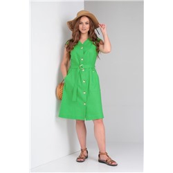 Andrea Fashion 8 зеленый, Платье
