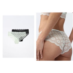 PACK OF 2 LACE BRIEFS