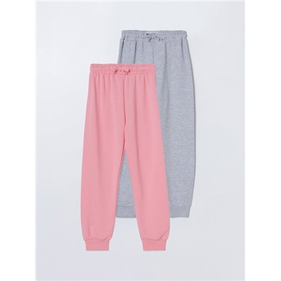 PACK OF 2 BASIC PLUSH TROUSERS