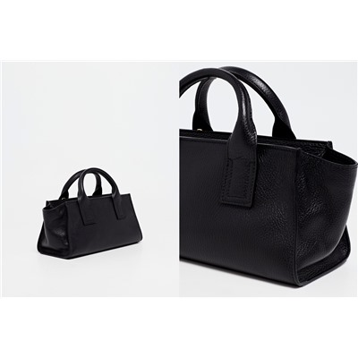 Bolso de piel Emy Negro