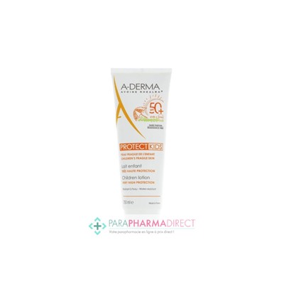 A-Derma Protect Kids SPF50+ Lait Très Haute Protection Solaire 250ml