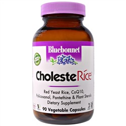 Bluebonnet Nutrition, CholesteRice, 90 капсул в растительной оболочке