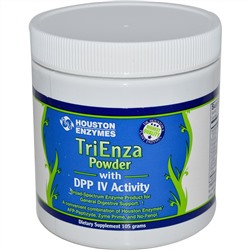 Houston Enzymes, Порошок TriEnza с DPP IV активностью, 105 г