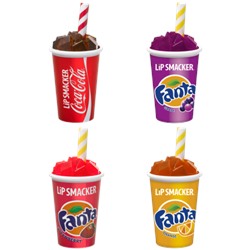Coke & Fanta Cups 4-piece Lip Balm Collection