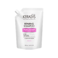 [KERASYS] Шампунь для волос ВОССТАНАВЛИВАЮЩИЙ Repairing Shampoo (запасной блок), 500 мл