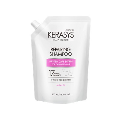 [KERASYS] Шампунь для волос ВОССТАНАВЛИВАЮЩИЙ Repairing Shampoo (запасной блок), 500 мл