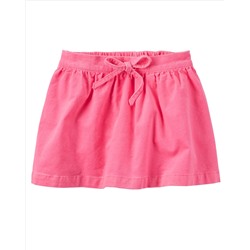 Neon Corduroy Skirt