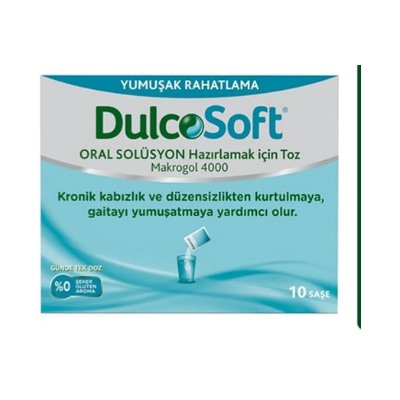 Dulcosoft Oral 10 Saşe (makrogol kombinasyon)