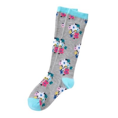 Floral Knee Socks