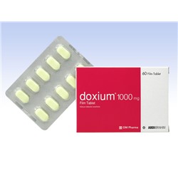 DOXIUM 1000 MG FILM TABLET (60 TABLET) (аналог Детралекс)