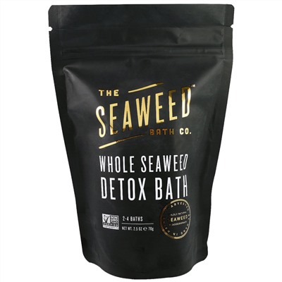 Seaweed Bath Co., Детокс-ванна из органических морских водорослей, 70 г (2,5 унции)