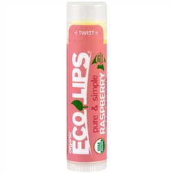 Eco Lips Inc., Pure & Simple, блеск для губ, малина, 4,25 г (15 oz)