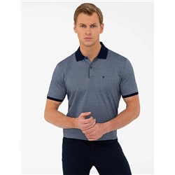 Lacivert Regular Fit Polo Yaka Tişört