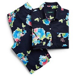 Floral Cotton Pajama Set