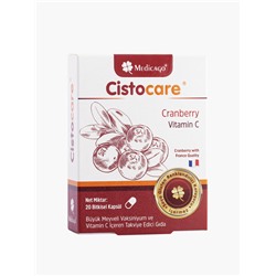 Клюквенный витамин С, Medicago Cistocare 20 капсул