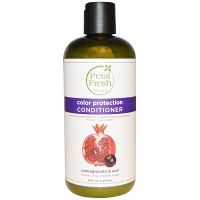 Petal Fresh, Pure, Conditioner, Color Protection, Pomegranate and Acai, 16 fl oz (475 ml)