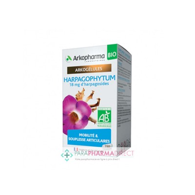 ArkoPharma ArkoGélules - Harpagophytum - Mobilité Articulaire - 150 gélules