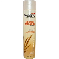 Aveeno, Active Naturals, Nourish+, Strengthen Shampoo, 10.5 fl oz