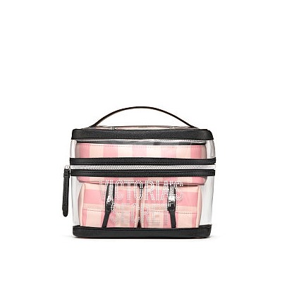 Signature Stripe 4-in-1 Beauty Bag Set, Rating: 5 of 5 stars, Original Price, Current Price