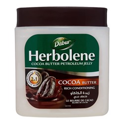 DABUR Herbolene Вазелин для кожи с маслом какао и витамином Е увлажняющий 225мл