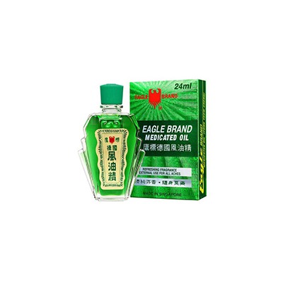 Масло лечебное для наружного применения с хлорофиллом Eagle Brand 3 мл / Eagle Brand Medicated oil 3ml