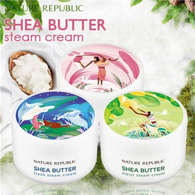 Паровой крем для лица NATURE REPUBLIC Shea Butter Steam Cream