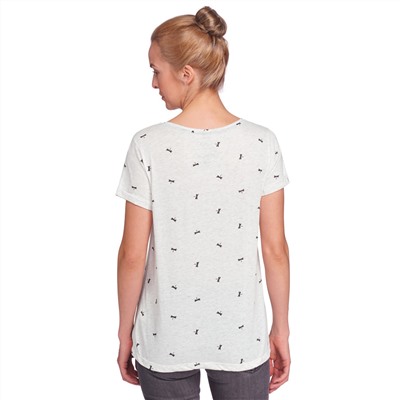 Damen T-Shirt mit Libellen-Allover
