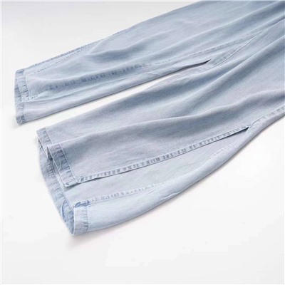 Женские легкие летние брюки с разрезами по бокам Gentl*e Faw*n ⭐️  Экспорт в США и Европу